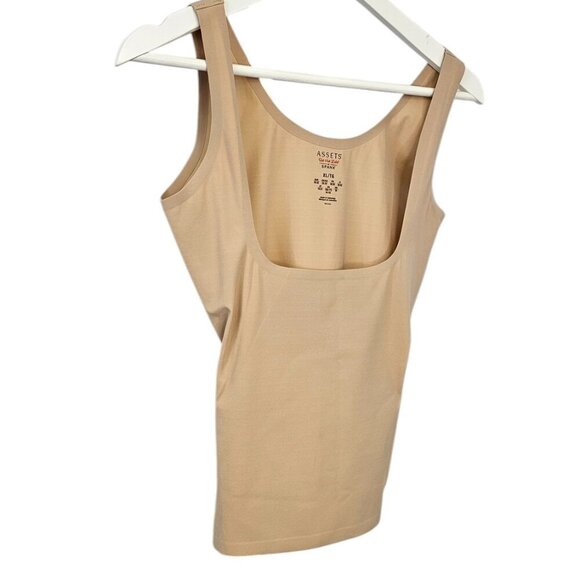 Assets by SPANX Red Hot Label, Underbust Shapewear Tank, Compression, Nude, XL - Picture 2 of 6